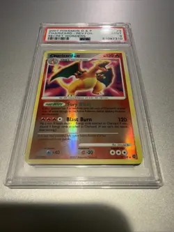 Pokemon Charizard 3/132 Secret Wonders Reverse Holo PSA 9 - Image 3