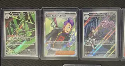 Pokemon Destined Rivals & Phantasmal Flames Team Rocket CGC Holo Lot - Image 5