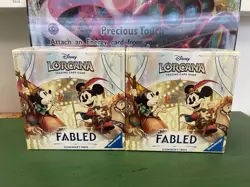 Factory Sealed X2 Disney Lorcana: Fabled Illumineer's Trove Factory - Image 1