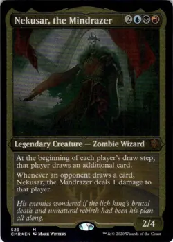 MTG Nekusar, the Mindrazer (Foil Etched) (529) | NM Foil | Commander Legends - Image 2