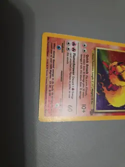Pokemon Flareon 3/64 Jungle Holo Rare Unlimited English HP70 1999 Wizards Card - Image 5