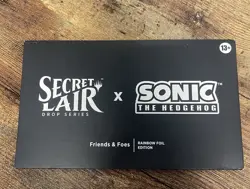 MTG: Secret Lair X Sonic The Hedgehog Friends & Foes Rainbow Foil Edition Sealed - Image 1