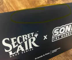 MTG: Secret Lair X Sonic The Hedgehog Friends & Foes Rainbow Foil Edition Sealed - Image 3