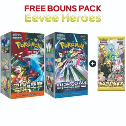 Pokemon Card Scarlet&Violet Ancient Roar Future Flash Booster Box Korean - Image 1