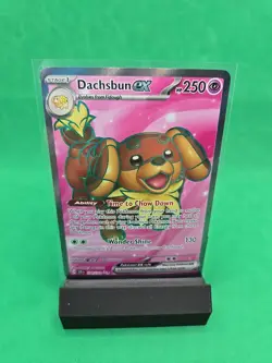Dachsbun EX 160/142 Holo Ultra Rare S&V Stellar Crown Pokemon Card - Image 1