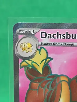 Dachsbun EX 160/142 Holo Ultra Rare S&V Stellar Crown Pokemon Card - Image 2