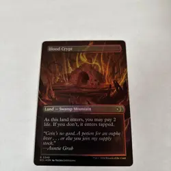 MTG Blood Crypt (Borderless) Lorwyn Eclipsed Foil ECL 0349 NM - Image 2