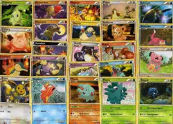 COMPLETE (23) CALL OF LEGENDS Common Nonholo Pokemon Card Set NM/MINT- Eevee + - Image 1