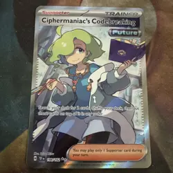 NM Pokemon Ciphermaniac's Codebreaking 198/162 Temporal Forces RAW US Seller - Image 2