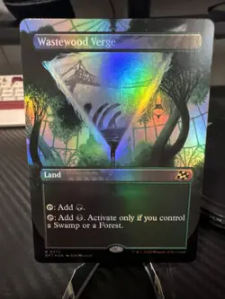 Wastewood Verge (Borderless) Aetherdrift Foil - Image 1
