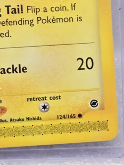 PIKACHU ~ Expedition Base Set ~ Common ~ Pokemon Card ~ 124/165 ~ Vintage 2002 - Image 5