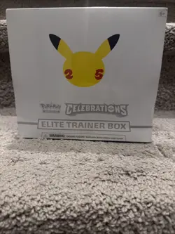 Pokemon TCG 25th Anniversary Celebrations Elite Trainer Box 2021 Edition, Sealed - Image 1