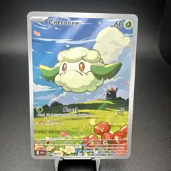 Cottonee - 090/086 WHT Illustration Rare SV: White Flare NM Pokemon TCG Card - Image 1