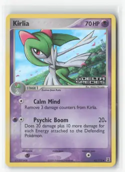 #Kirlia #47/113 Uncommon,Reverse Holo Near Mint or Better Pokemon - Image 1