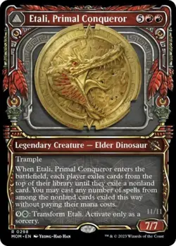 Etali, Primal Conqueror (Showcase) -Foil Near Mint MTG March of the Machine - Image 1