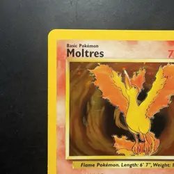 Pokemon Vintage Holo Moltres 12/62 Fossil Wizards Of The Coast 1999 - Image 2