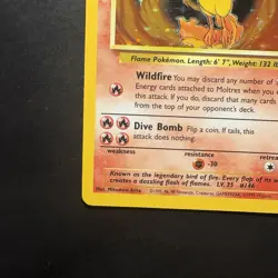Pokemon Vintage Holo Moltres 12/62 Fossil Wizards Of The Coast 1999 - Image 5