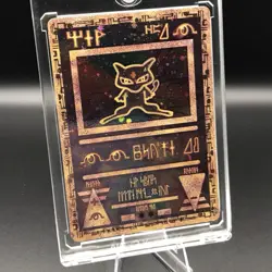 Nintendo Pokemon TCG Ancient Mew Promo Holo Foil Card 1 English Collectible - Image 3