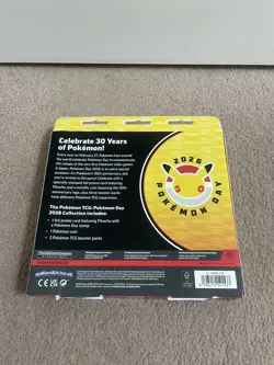 Pokemon TCG Pokemon Day 2026 Collection Pikachu Promo 30th Anniversary - Image 2