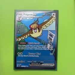 Pokemon TCG Obsidian Flames Pidgeot EX 225/197 - Image 3