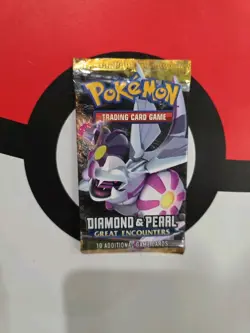 Pokemon Diamond & Pearl Great Encounters Booster Pack | Factory Sealed Palkia - Image 2
