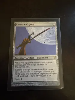 Umezawa's Jitte Betrayers of Kamigawa Magic Card NM Condition - Image 1