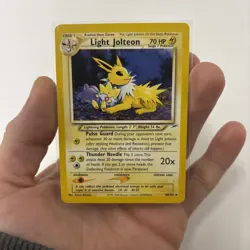 Pokemon Neo Destiny Light Jolteon 48/105 Vintage uncommon NM GRADEABLE - Image 1