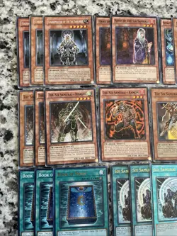 Six Samurai Edison Deck Stardust Gateway United Hand Yugioh with Side Deck - Image 2