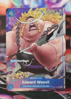 Edward Weevil - One Piece TCG EB01-023 Seven Warlords of Sea Set English Alt - Image 1