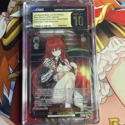 CGC 10 Weiss Schwarz Signed Rias High School DxD Fdd/W120-076 SEC Foil Japanese - Image 1