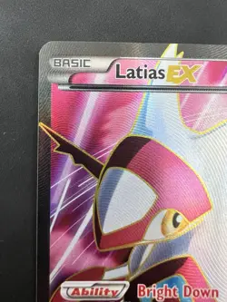 Pokemon Latias EX 112/116 Plasma Freeze Ultra Rare Full Art Holo Card - Image 2