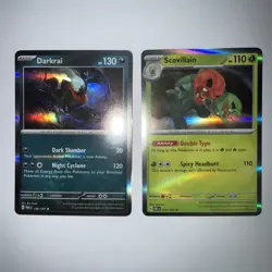Pokemon Darkrai & Scovillian Holos Obsidian Flames Cards Mint Condition PSA!U - Image 1