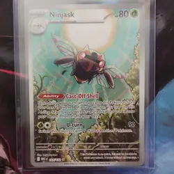 Pokemon Ninjask Illustration Rare Holo 137/132 Me01 Mega Evolution Stage 1 Card - Image 1