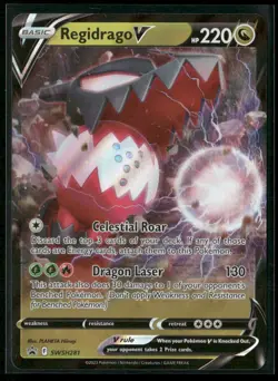 Regidrago V - Promo SWSH: Sword & Shield Promo Cards SWSH281 NM - Image 1