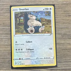 Pokemon Snorlax Cosmos Holo 141/192 Miscellaneous Basic 150 HP English Card - Image 1
