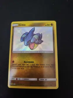 Gible SV38/SV94 - Hidden Fates - Shiny Holo Rare Pokemon Card Near Mint - Image 1