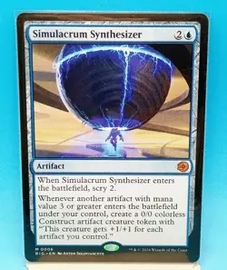 Simulacrum Synthesizer [Outlaws of Thunder Junction: The Big Score] Near Mint - Image 1