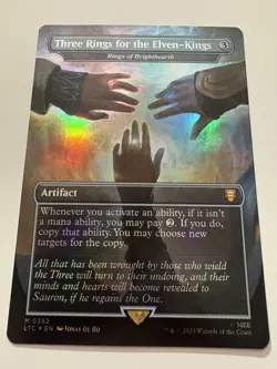 Three Rings for the Elven-Kings - Rings of Brighthearth Commander: the Lord... - Image 1