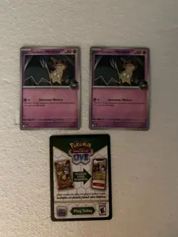 Team Rocket's Mimikyu 087/182 Pokemon - Destined Rivals NM/Unplayed + Code Card - Image 1