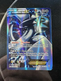 Pokemon Lugia EX 134/135 Plasma Storm Ultra Rare Full Art Holo Card - Image 1