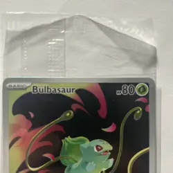 Bulbasaur - (Mega Evolution Stamped) 133/132 Holo SEALED PROMO Full Art Pokemon - Image 2