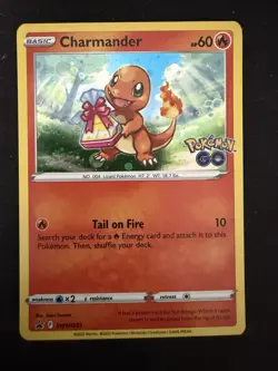Charmander SWSH232 - Black Star Promo - Sword & Shield - Pokemon Go - NM/M - Image 1