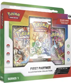 Pokemon TCG First Partner Illustration Collection Series PRESALE 03/20 - Image 1