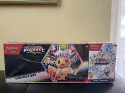 Pokemon SCARLET & VIOLET Prismatic Evolutions Surprise Box Booster Bundle SEALED - Image 1