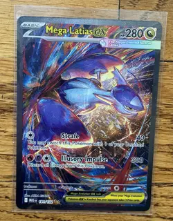 Pokemon Mega Latias ex #181/132 Mega Evolution Special Illustration Rare - Image 3