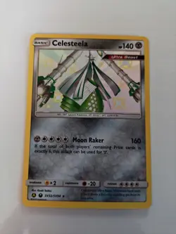 Pokemon TCG Celesteela SV32/SV94 Hidden Fates Baby Shiny. N/M Or Better - Image 2