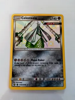 Pokemon TCG Celesteela SV32/SV94 Hidden Fates Baby Shiny. N/M Or Better - Image 3