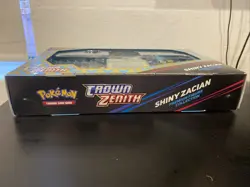 Crown Zenith Pokemon Premium Figure Collection Shiny Zacian New Sealed TCG - Image 2