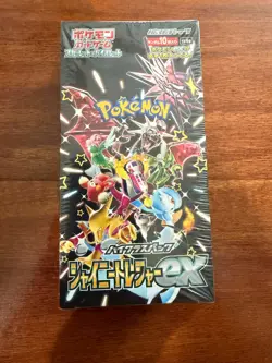 Pokemon Scarlet & Violet Shiny Treasure EX Japanese Booster Box Sealed US Seller - Image 1