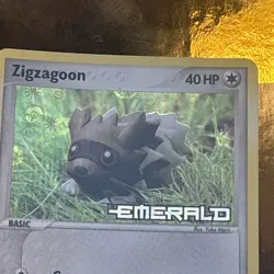 Zigzagoon 74/106 Emerald Holo Pokemon 2005 NM!!! - Image 2
